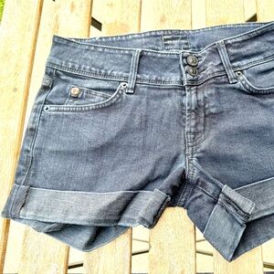 Hudson Jeans Blue Jean Shorts Classic Cut-Off Style